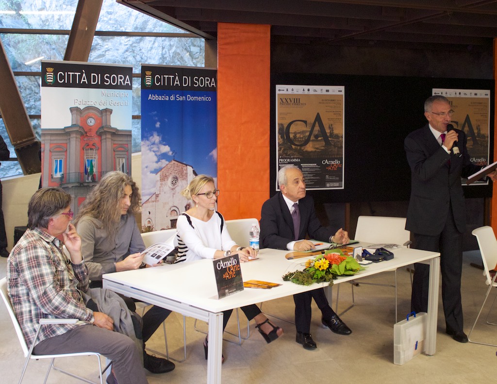 Cerimonia premiazione Premio Fibrenus 2014