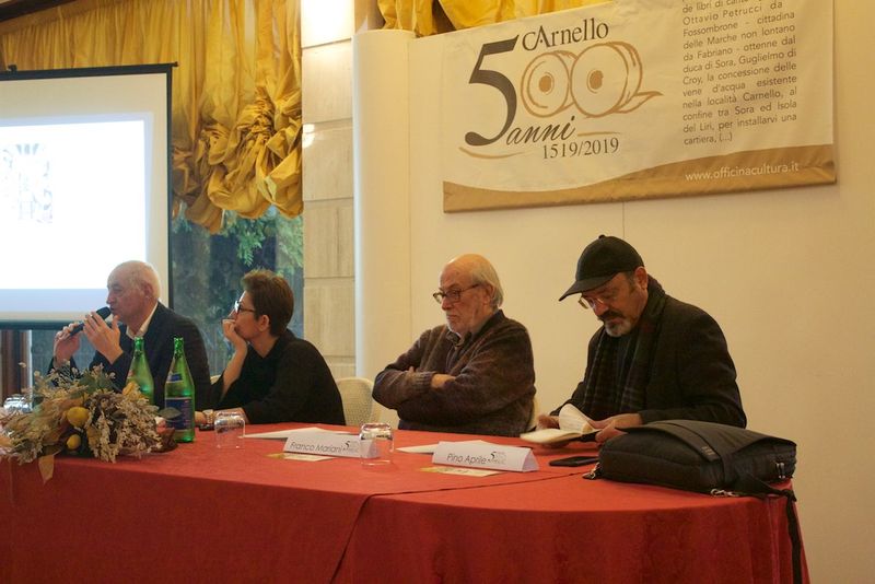 Convegno 500 anni di carta a Carnello